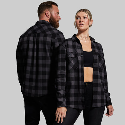 Woodsman Stretchy Flannel (Smoke)