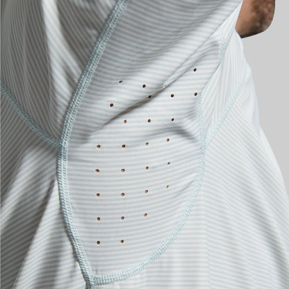 Men's Tek Polo (Sky Blue Stripe)