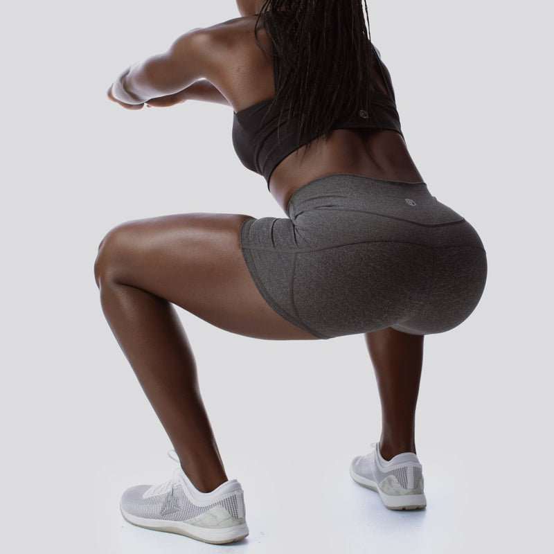 Your New Favorite Booty Short 2.0 (Heather Black)