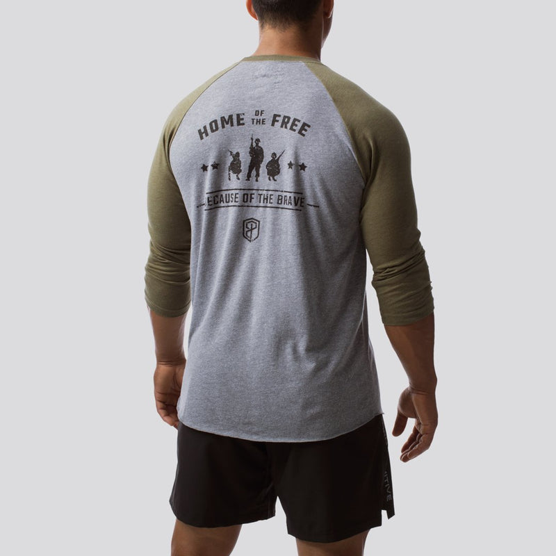 American Protector Unisex Raglan 2.0 (Military Green)