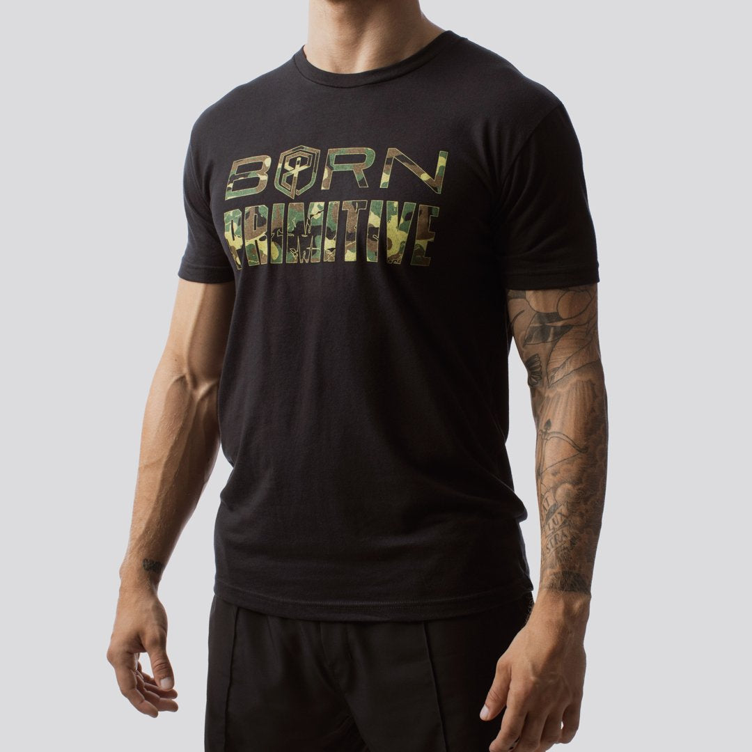 Hungriest Man Eats 2.0 (Woodland-Black)