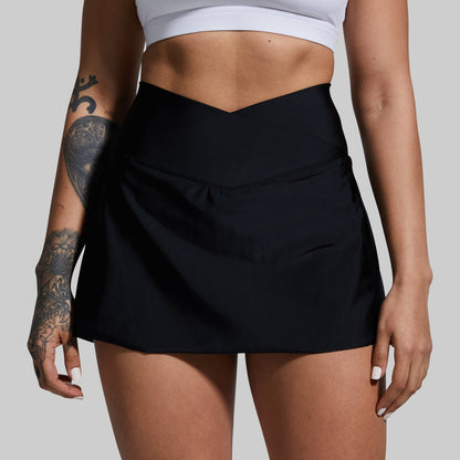 Cross Court Skort (Black)