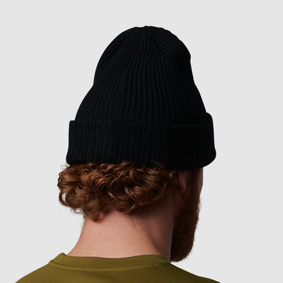 Heritage Knit Beanie (Black)