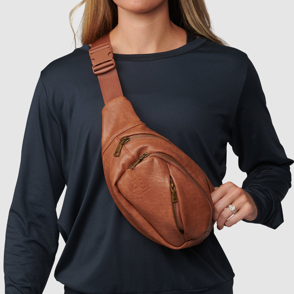 Cognac fanny outlet pack