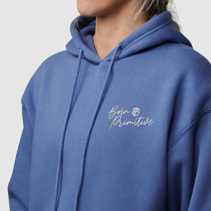 Revival Cropped Fleece Hoodie (Velvet Morning)