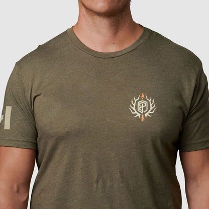 Canada Outdoor Emblem T-Shirt (Military Green)