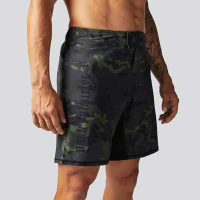 American Defender Short Velcro 3.0 (Black Multicam)