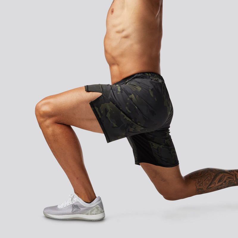 American Defender Short Tie 3.0 (Black Multicam)