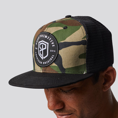 American Original Snapback Hat (Woodland)