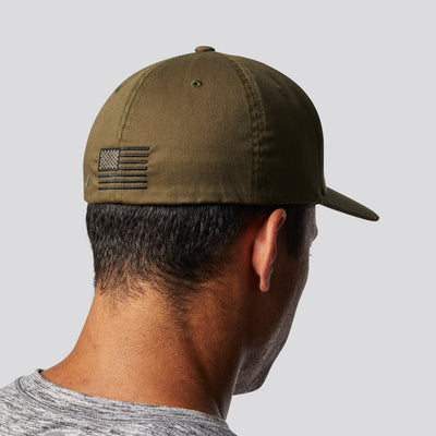 Logo FlexFit Hat (Tactical Green)