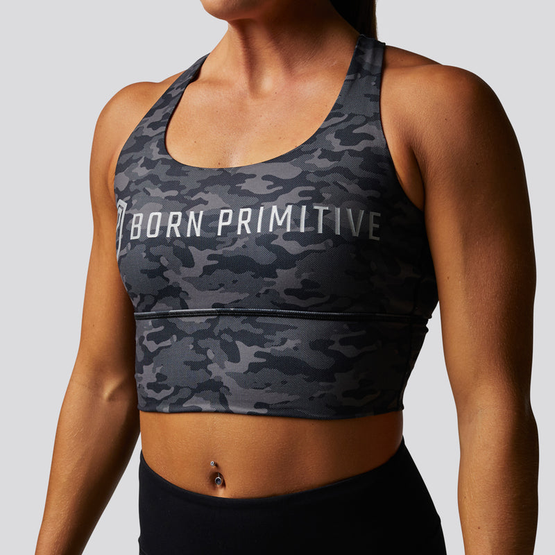 BE STRONG TXT LONGLINE SPORT BRA – Be Strong Clothes
