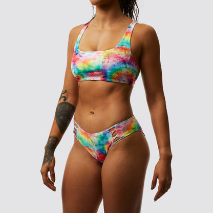 Primitive Bikini Bottom (Rainbow Tie Dye)
