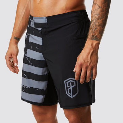 American Defender Short Velcro 3.0 (Undefeated Gunmetal)