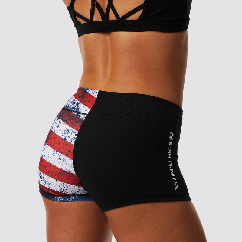 Double Take Booty Short (Patriot Edition)