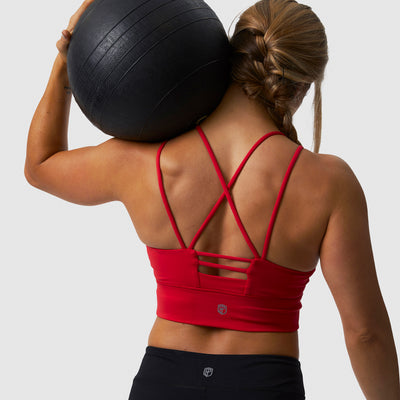 Bridge the Gap Sports Bra (Lava)