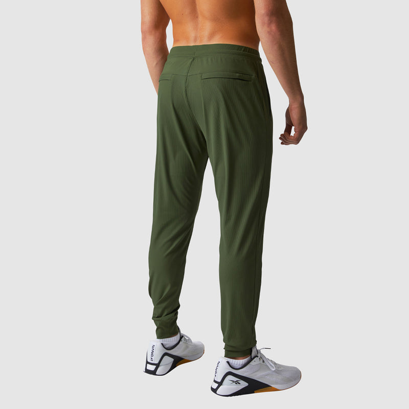 Men's Tactical Green Jogger Pants, All Green Joggers