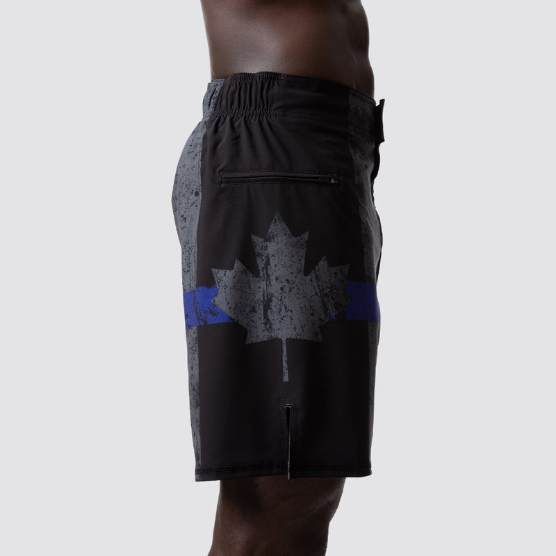 American Defender Short Velcro 3.0 (Canada-Thin Blue Line)
