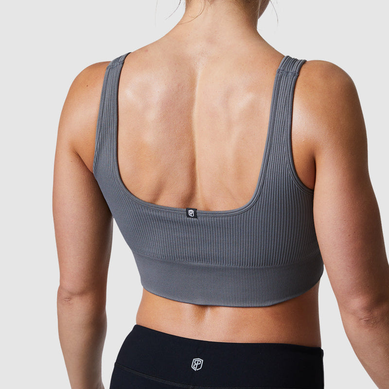 Studio Sports Bra (Metal Grey)