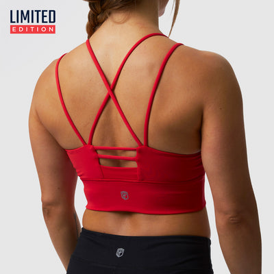 Bridge the Gap Sports Bra (Lava)