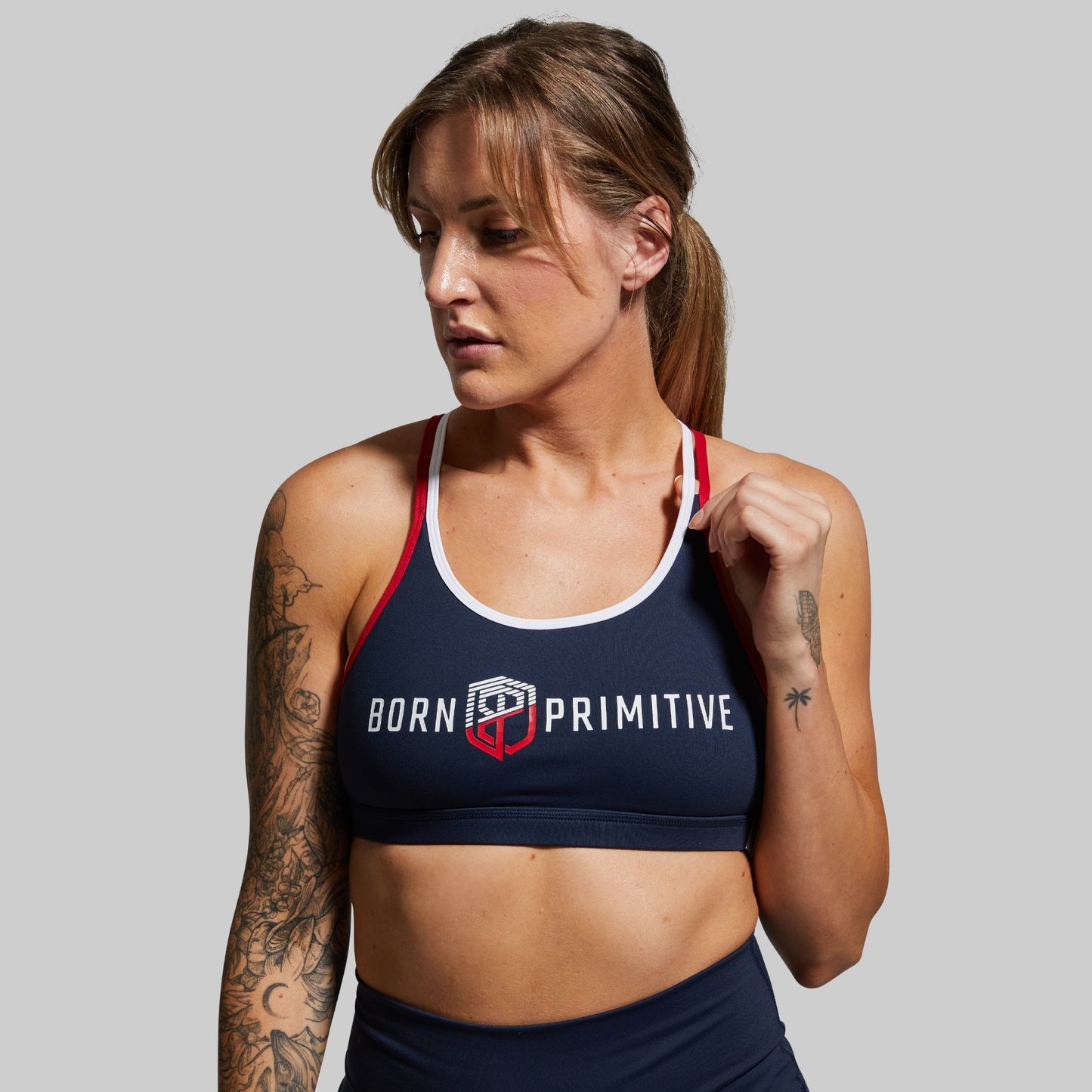 Warrior Original Sports Bra (Brand Strength-Navy)