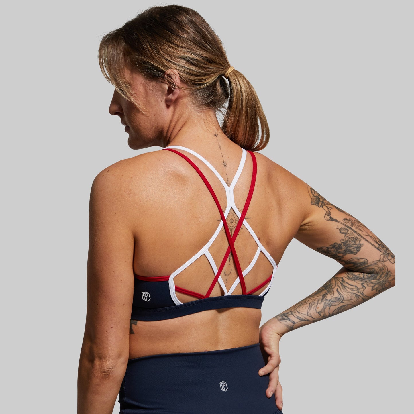 Warrior Original Sports Bra (Brand Strength-Navy)