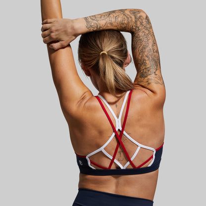 Warrior Original Sports Bra (Brand Strength-Navy)