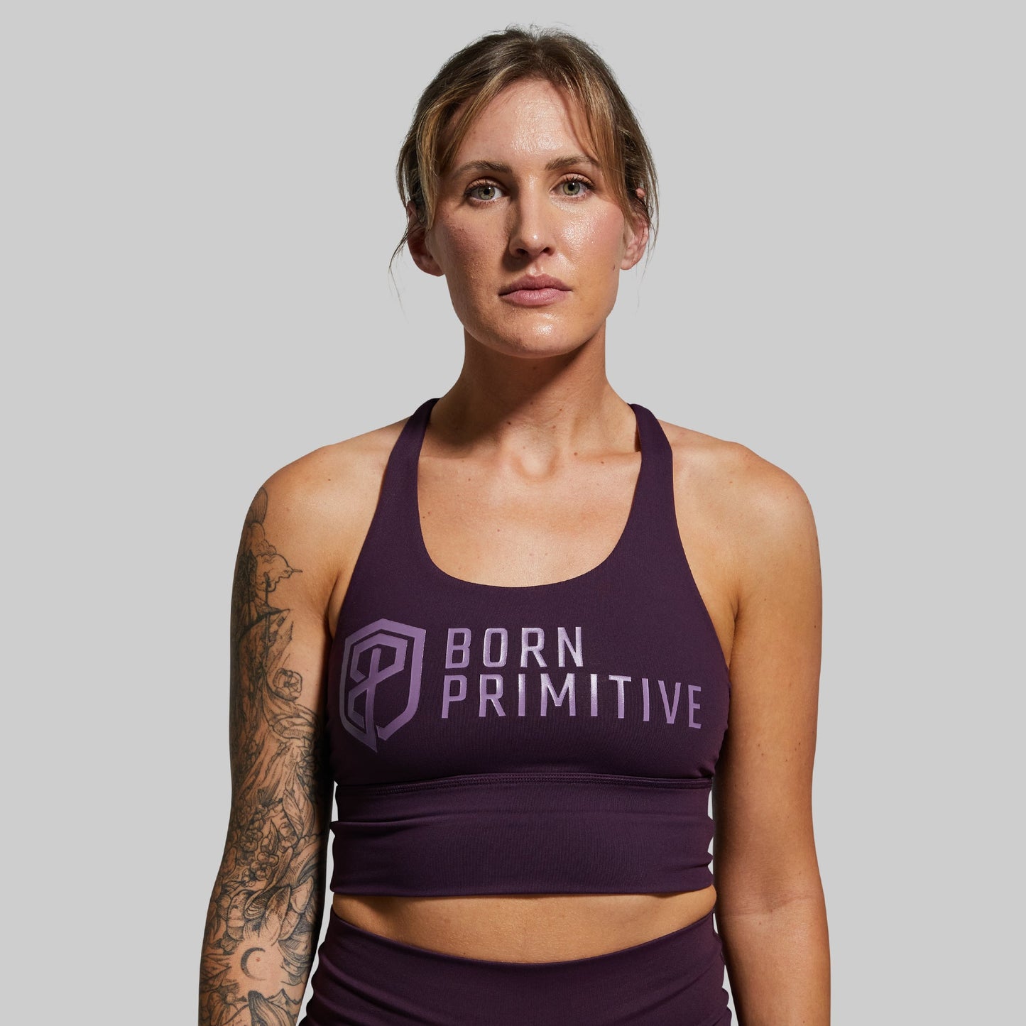 Crossfire Original Sports Bra (Brand Strength-Plum)