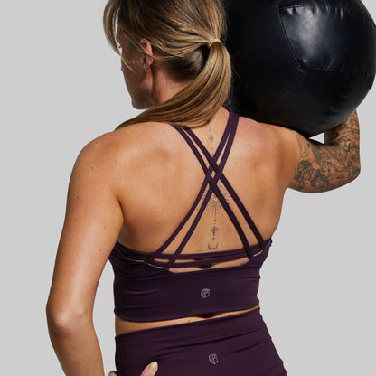 Crossfire Original Sports Bra (Brand Strength-Plum)