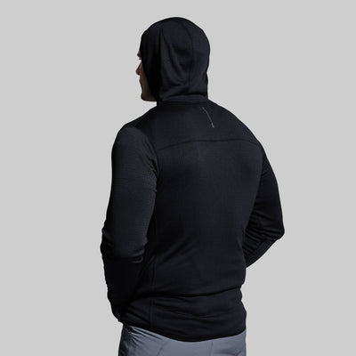 Men's Quiver Full Zip Hoodie (Black)