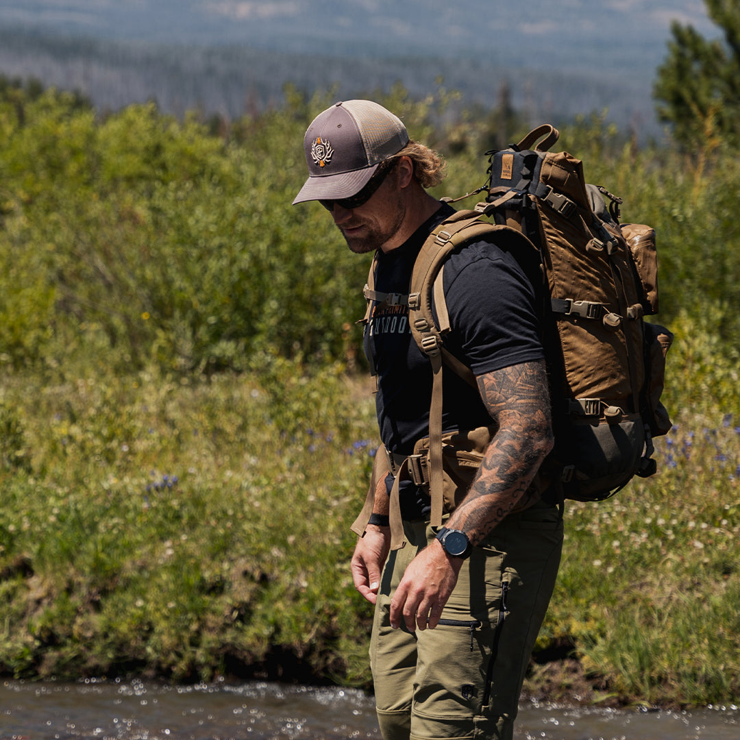 Canada Outdoor Brand T-Shirt (Black)
