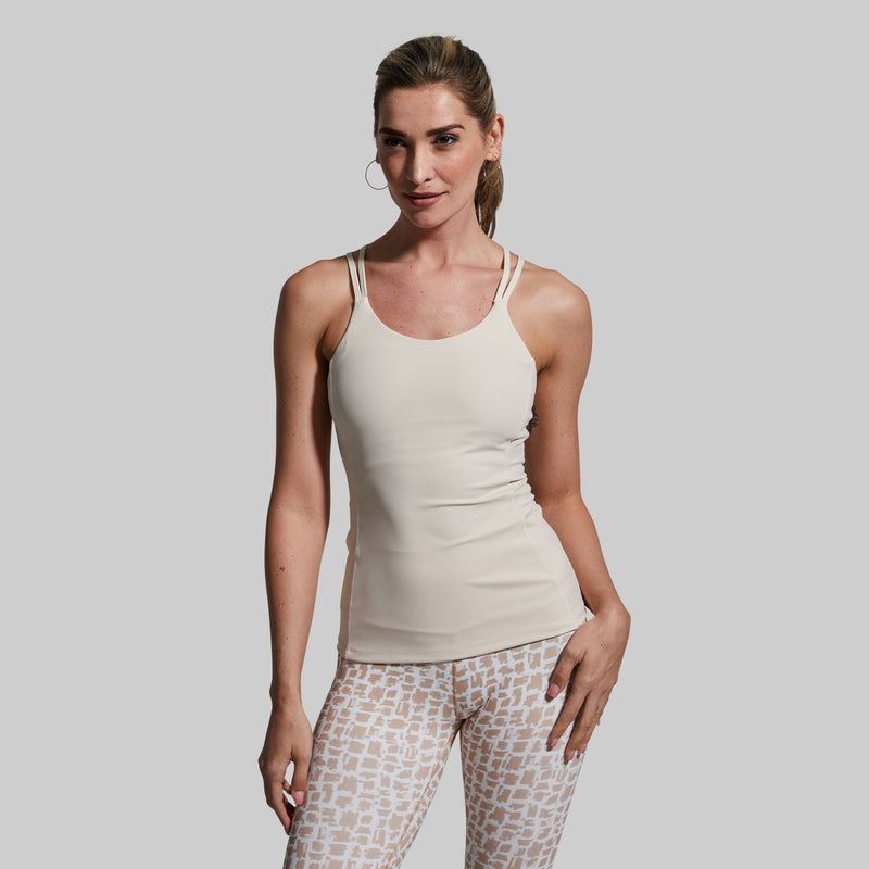 Effortless Tank (Creme)