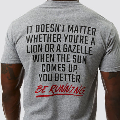Modern Savage T-Shirt (Dark Heather Grey)