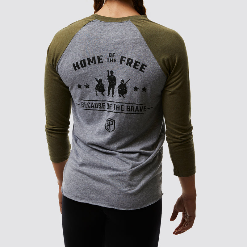 American Protector Unisex Raglan 2.0 (Military Green)